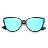 Reflective Cat Eye Sunglasses