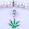 420 Green Belly Ring