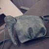 Leather Elephant Cross-Body Bag