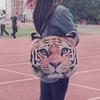 Funny Cat Face Shoulder Bag