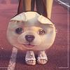 Funny Cat Face Shoulder Bag