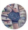 Funny Cat Face Shoulder Bag
