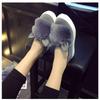 Furry Ears Flat Shoes