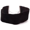 Wide Black Velvet Choker Necklace