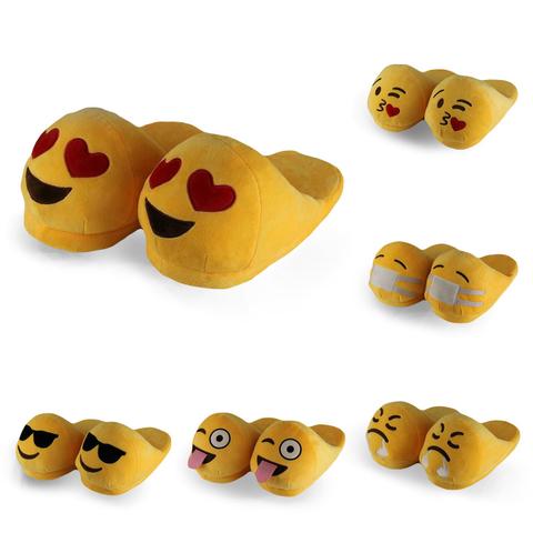 Emoji Open-heel Slippers
